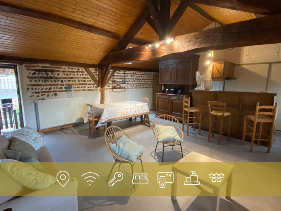 Philoufleur - Gite Restaure En Campagne Chaneins Exteriér fotografie